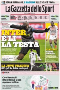 Le prime pagine dei quotidiani sportivi in edicola questa mattina 33 Screenshot 20201217 084336 Chrome