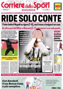 Le prime pagine dei quotidiani sportivi in edicola questa mattina 34 Screenshot 20201217 084353 Chrome