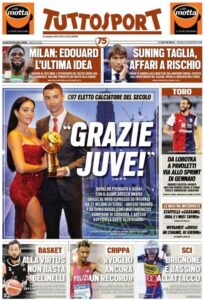 Le prime pagine dei quotidiani sportivi in edicola questa mattina 35 Screenshot 20201228 010537 Chrome