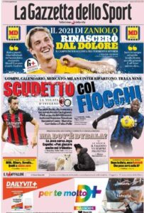 Le prime pagine dei quotidiani sportivi in edicola questa mattina 33 Screenshot 20201229 013514 Chrome