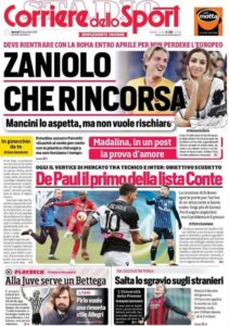Le prime pagine dei quotidiani sportivi in edicola questa mattina 34 Screenshot 20201229 013531 Chrome