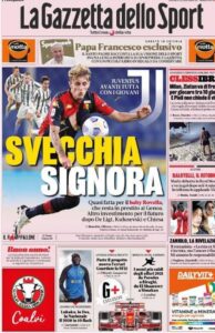 Le prime pagine dei quotidiani sportivi in edicola 33 Screenshot 20201231 010156 Chrome