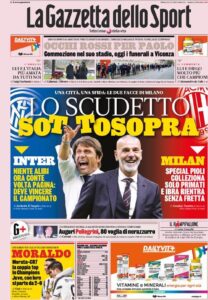 Le prime pagine dei quotidiani sportivi in edicola questa mattina 34 la gazzetta dello sport 2020 12 12 5fd44fea23c2e
