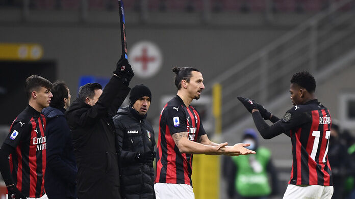 Milan-Torino serie A Ibrahimovic Leao