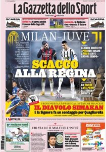 Le prime pagine dei quotidiani sportivi in edicola questa mattina 33 Screenshot 20210105 010356 Chrome