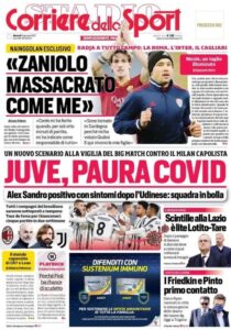 Le prime pagine dei quotidiani sportivi in edicola questa mattina 34 Screenshot 20210105 010415 Chrome