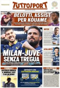 Le prime pagine dei quotidiani sportivi in edicola questa mattina 35 Screenshot 20210105 010432 Chrome