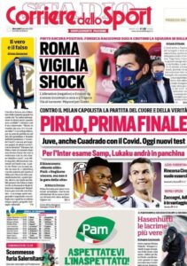 Le prime pagine dei quotidiani sportivi in edicola questa mattina 34 Screenshot 20210106 071655 Chrome