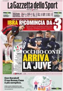 Le prime pagine dei quotidiani sportivi in edicola questa mattina 33 Screenshot 20210111 065939 Chrome