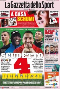 Le prime pagine dei quotidiani sportivi in edicola questa mattina 33 la gazzetta dello sport 2021 01 08 5ff7a25e33eda