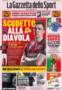 Le prime pagine dei quotidiani sportivi in edicola questa mattina 33 la gazzetta dello sport 2021 01 20 6007bae53c4dd
