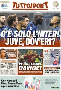 Le prime pagine dei quotidiani sportivi in edicola questa mattina 35 tuttosport 2021 01 18 6004c943d5704