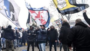 Inter Empoli, i cori anti Milan della Curva Nord – VIDEO