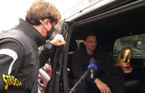 Tapiro d’Oro ad Ibrahimovic: «Festival? Sono concentrato sulle partite»