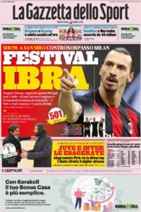 Le prime pagine dei quotidiani sportivi in edicola questa mattina 33 la gazzetta dello sport 2021 02 08 6020803837034