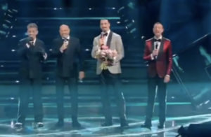 Sanremo, Ibrahimovic celebra la nuova band: gli “Abbadeus” – VIDEO