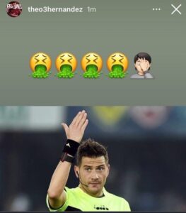 Theo Hernandez, stories contro Pasqua ed il precedente rischioso - FOTO 29 WhatsApp Image 2021 03 15 at 08.18.25