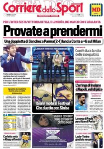 Le prime pagine dei quotidiani sportivi in edicola questa mattina 34 corriere dello sport 2021 03 05 6041bd8b09ddd