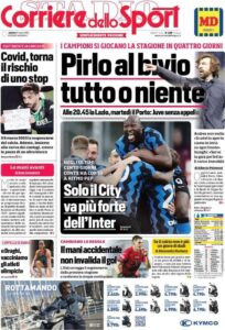 Le prime pagine dei quotidiani sportivi in edicola questa mattina 34 corriere dello sport 2021 03 06 6042bc4b8603b