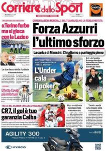 Le prime pagine dei quotidiani sportivi in edicola questa mattina 34 corriere dello sport 2021 03 31 6063f4c4d981a
