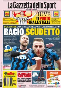 Le prime pagine dei quotidiani sportivi in edicola questa mattina 33 la gazzetta dello sport 2021 03 09 6046ba8c85c40