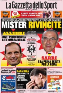 Le prime pagine dei quotidiani sportivi in edicola questa mattina 33 la gazzetta dello sport 2021 03 23 605979085fe8a