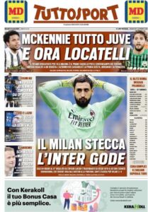 Le prime pagine dei quotidiani sportivi in edicola questa mattina 35 tuttosport 2021 03 04 60406b7699b0f