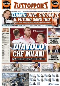 Le prime pagine dei quotidiani sportivi in edicola questa mattina 35 tuttosport 2021 03 12 604af7a26e8a3