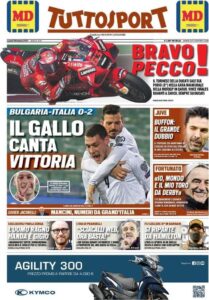 Le prime pagine dei quotidiani sportivi in edicola questa mattina 35 tuttosport 2021 03 29 6061548b6c071