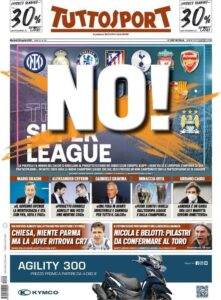 Le prime pagine dei quotidiani sportivi in edicola questa mattina 35 IMG 20210420 WA0001