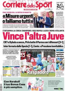 Le prime pagine dei quotidiani sportivi in edicola questa mattina 34 IMG 20210422 WA0000