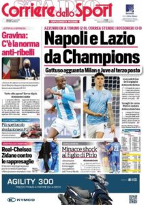 Le prime pagine dei quotidiani sportivi in edicola questa mattina 34 IMG 20210427 WA0012