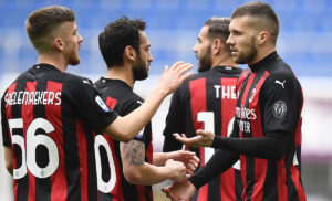 Formazioni ufficiali Milan Cagliari: torna Saelemaekers, dentro ancora Diaz e Rebic