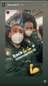 Bonucci positivo al Coronavirus. Preoccupazione per Donnarumma - FOTO 29 WhatsApp Image 2021 04 01 at 15.04.38