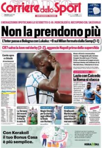 Le prime pagine dei quotidiani sportivi in edicola questa mattina 34 corriere dello sport 2021 04 04 60693d261d7b2