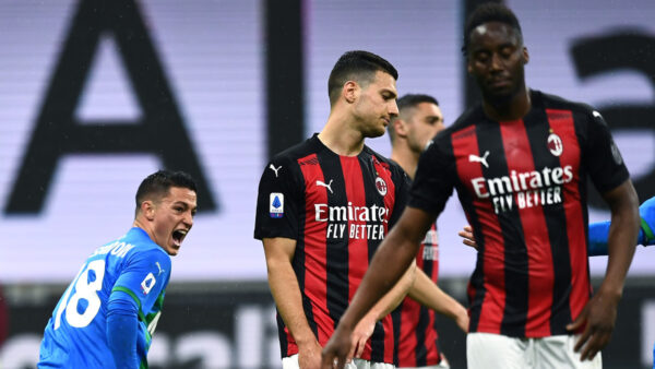 Milan Sassuolo serie A