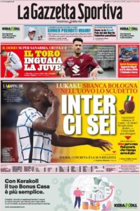 Le prime pagine dei quotidiani sportivi in edicola questa mattina 33 la gazzetta dello sport 2021 04 04 60693d55a54c3