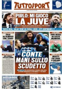 Le prime pagine dei quotidiani sportivi in edicola questa mattina 35 tuttosport 2021 04 07 606d2ff25a007