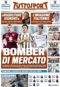 Le prime pagine dei quotidiani sportivi in edicola questa mattina 35 tuttosport 2021 04 13 607518c05ba56