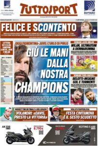 Le prime pagine dei quotidiani sportivi in edicola questa mattina 35 tuttosport 2021 04 25 6084ecf144fc8