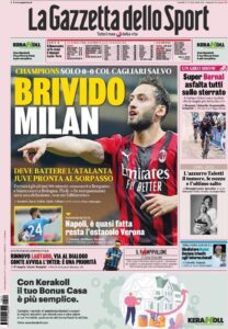 Le prime pagine dei quotidiani sportivi in edicola questa mattina 33 IMG 20210517 WA0000
