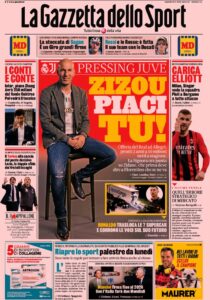 Le prime pagine dei quotidiani sportivi in edicola questa mattina 33 IMG 20210518 WA0001