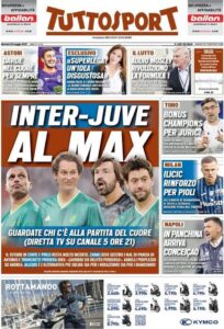Le prime pagine dei quotidiani sportivi in edicola questa mattina 35 IMG 20210525 WA0001