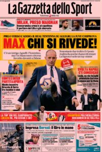 Le prime pagine dei quotidiani sportivi in edicola questa mattina 33 IMG 20210525 WA0002