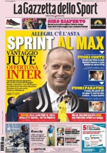 Le prime pagine dei quotidiani sportivi in edicola questa mattina 33 IMG 20210527 WA0005
