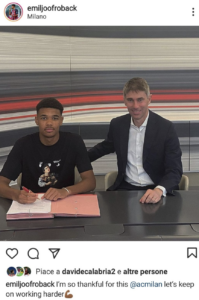 Roback, le prime parole dopo il rinnovo: «Sono grato per questo» 29 Schermata 2021 05 10 alle 19.21.19