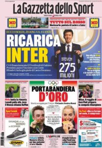 Le prime pagine dei quotidiani sportivi in edicola questa mattina 35 WhatsApp Image 2021 05 21 at 07.36.56