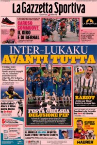 Le prime pagine dei quotidiani sportivi in edicola questa mattina 35 WhatsApp Image 2021 05 30 at 07.42.49 1