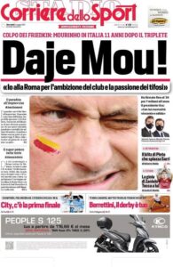 Le prime pagine dei quotidiani sportivi in edicola questa mattina 34 corriere dello sport 2021 05 05 60921a5ee50d2