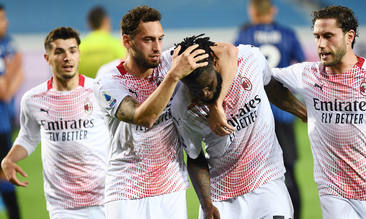 Kessie: «Donnarumma e Calhanoglu? Arrivati sostituti da Milan» 26 esult gol Kessie MG5 3989 1 2